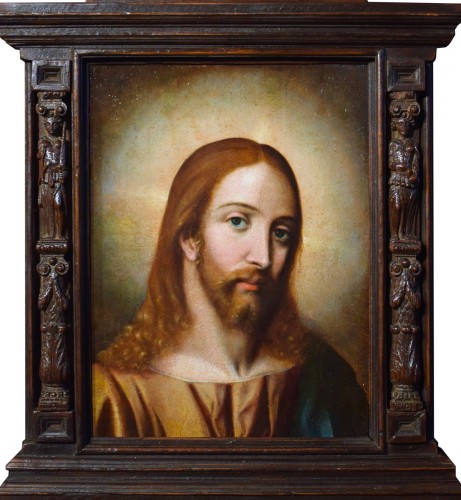 Christ "Salvator Mundi" - Lombard School 16th century